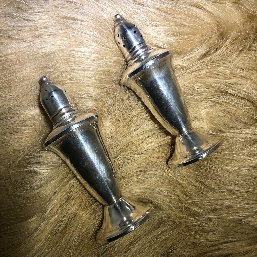 Vtg Duchin Creations Sterling Silver S&P